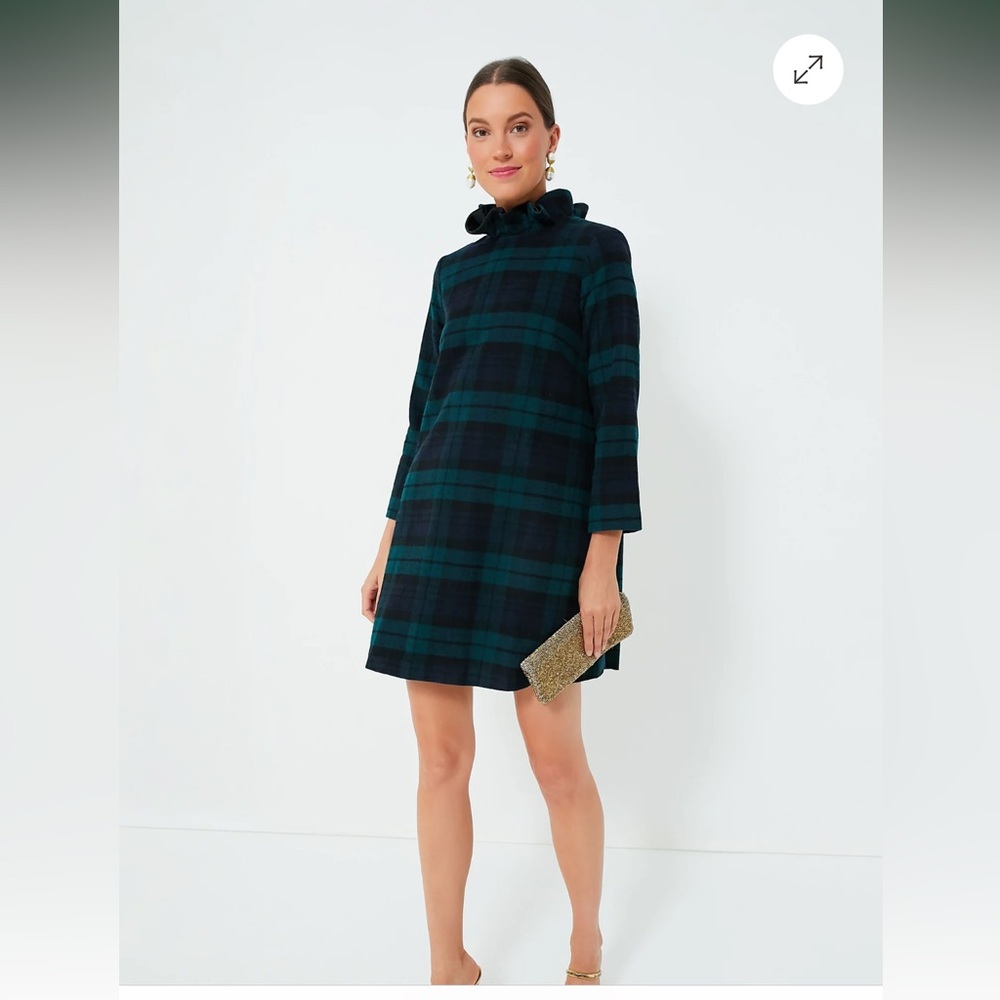 Tuckernuck Blackwatch Plaid Daphne Dress